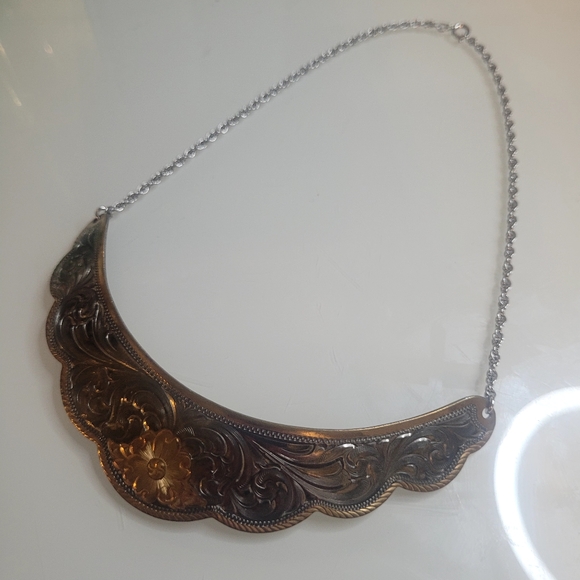 Montana-like Silver Necklace - Picture 1 of 6
